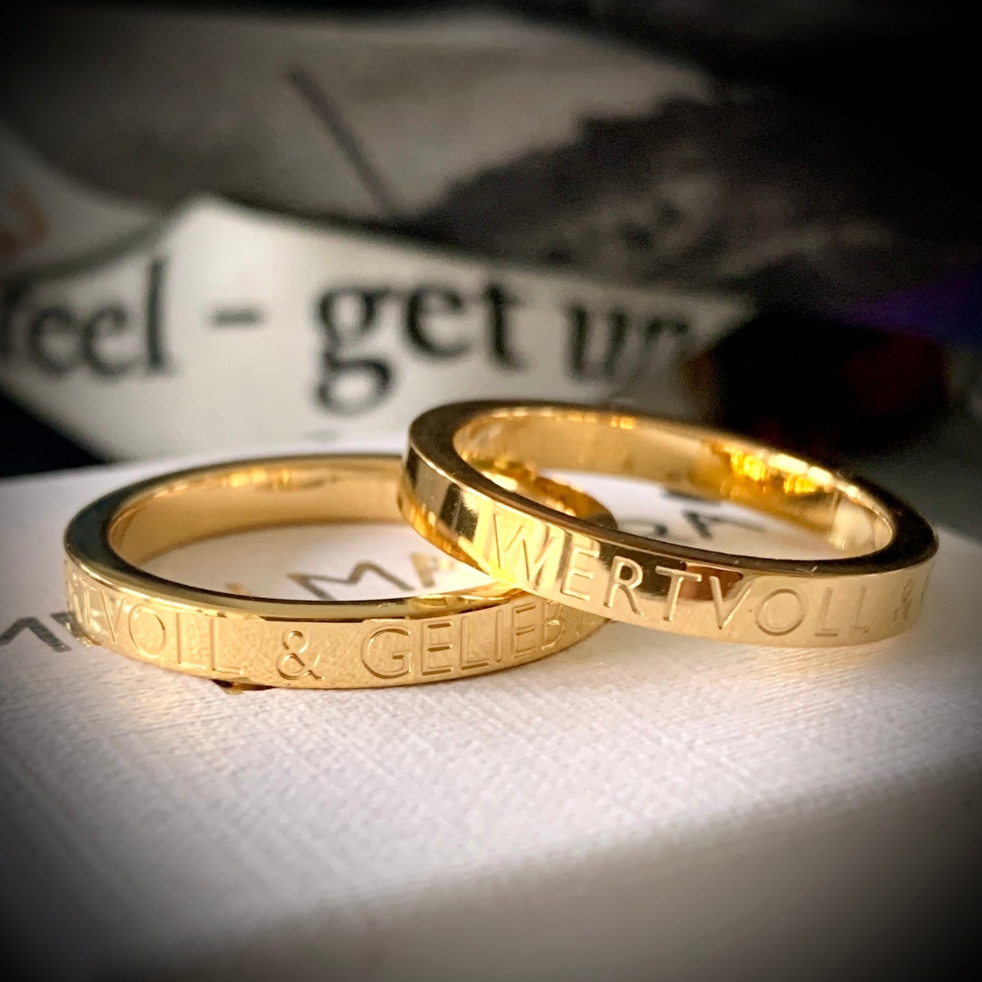 Mantraring - WERTVOLL & GELIEBT