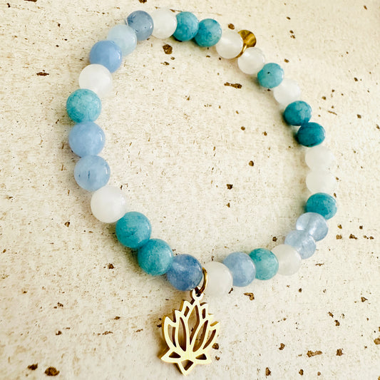 Ocean Light Edelsteinarmband