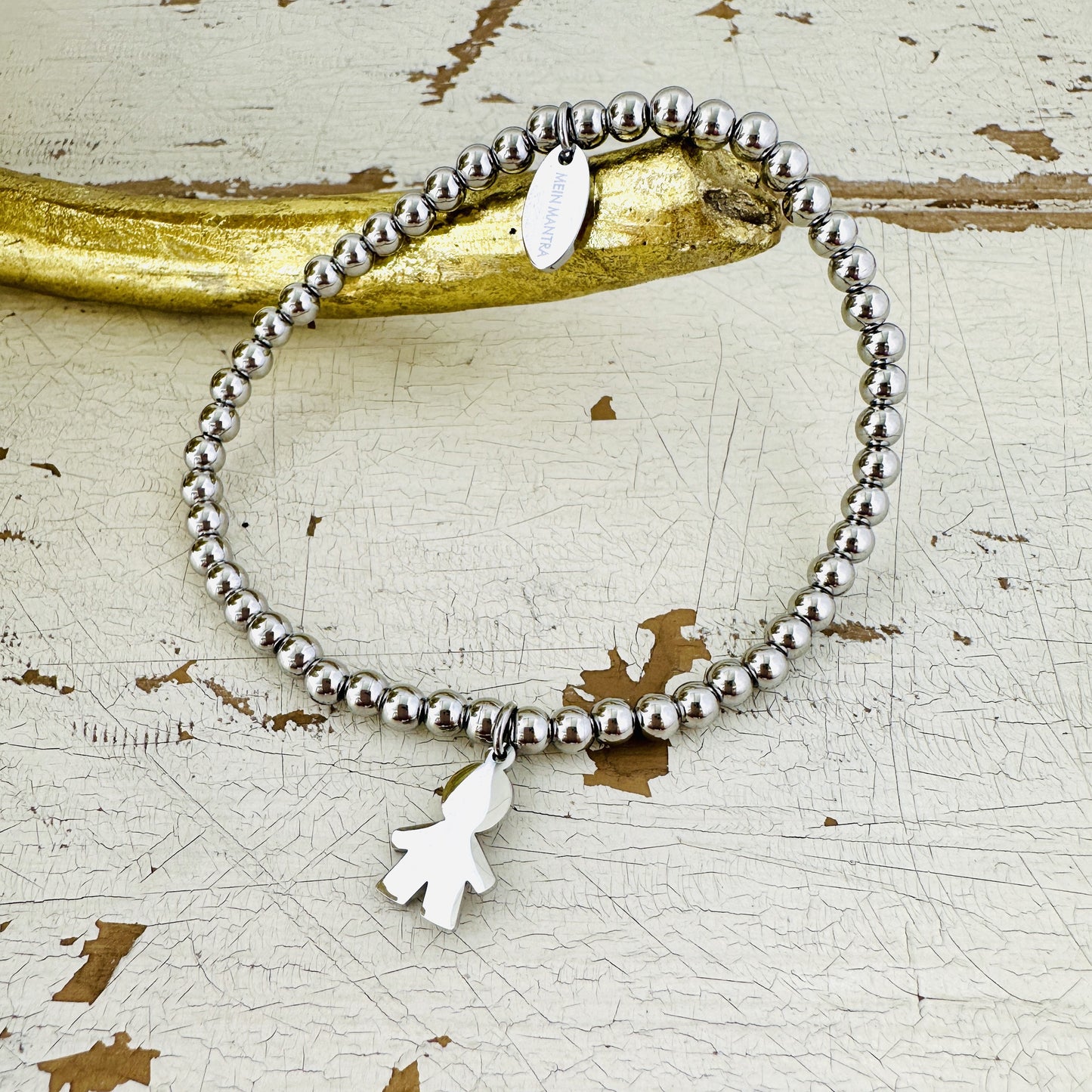 Kugelarmband mit Junge