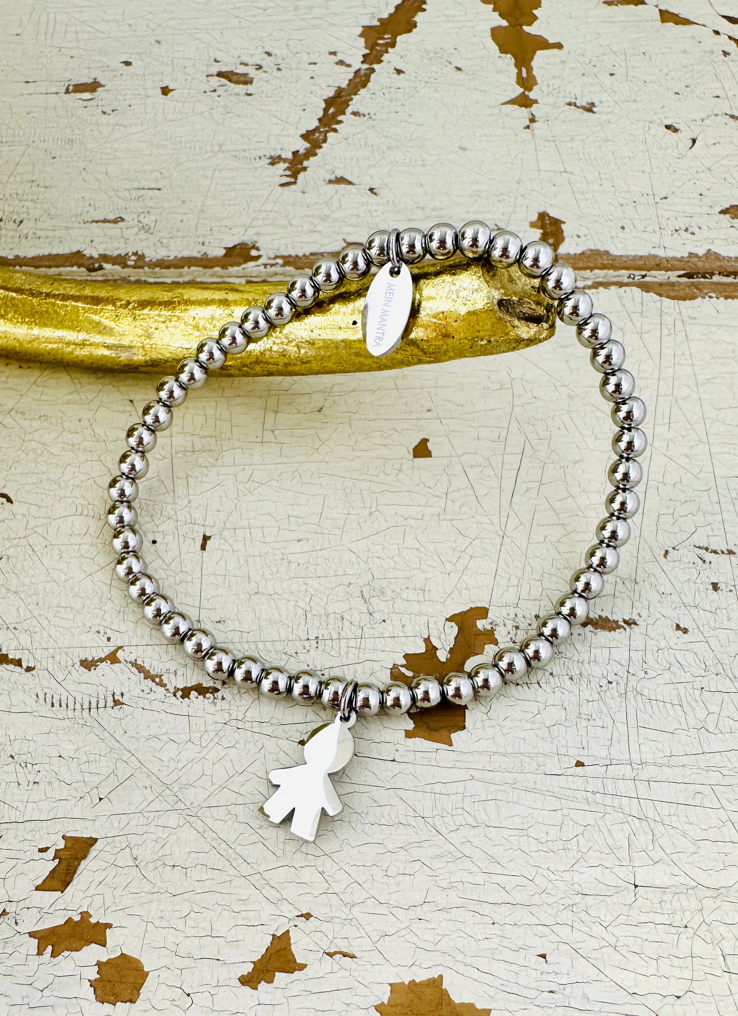 Kugelarmband mit Junge