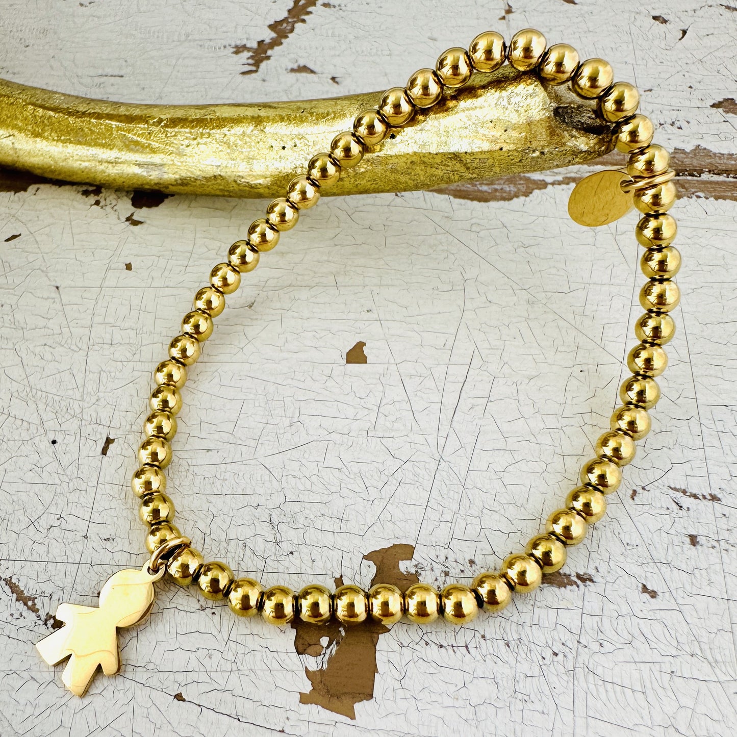 Kugelarmband mit Junge