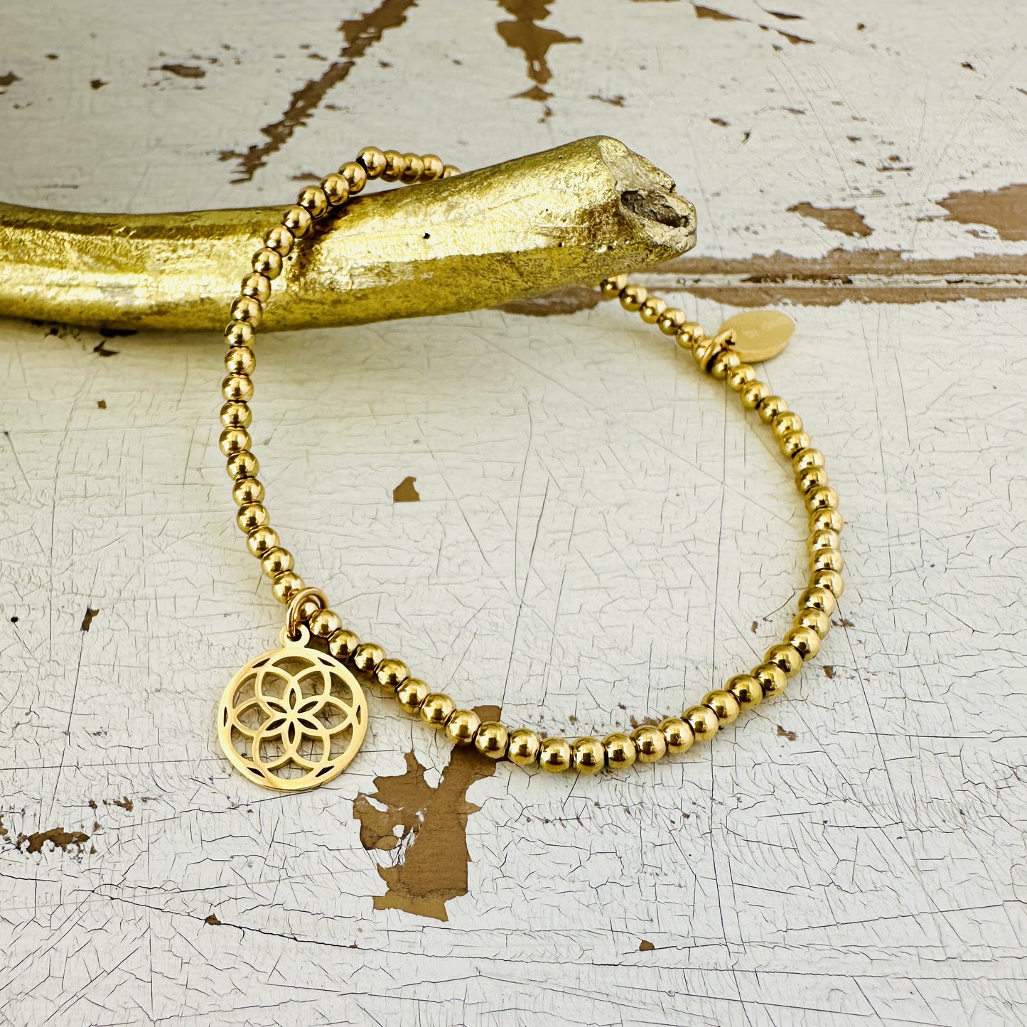 Kugelarmband mit Seed of Life