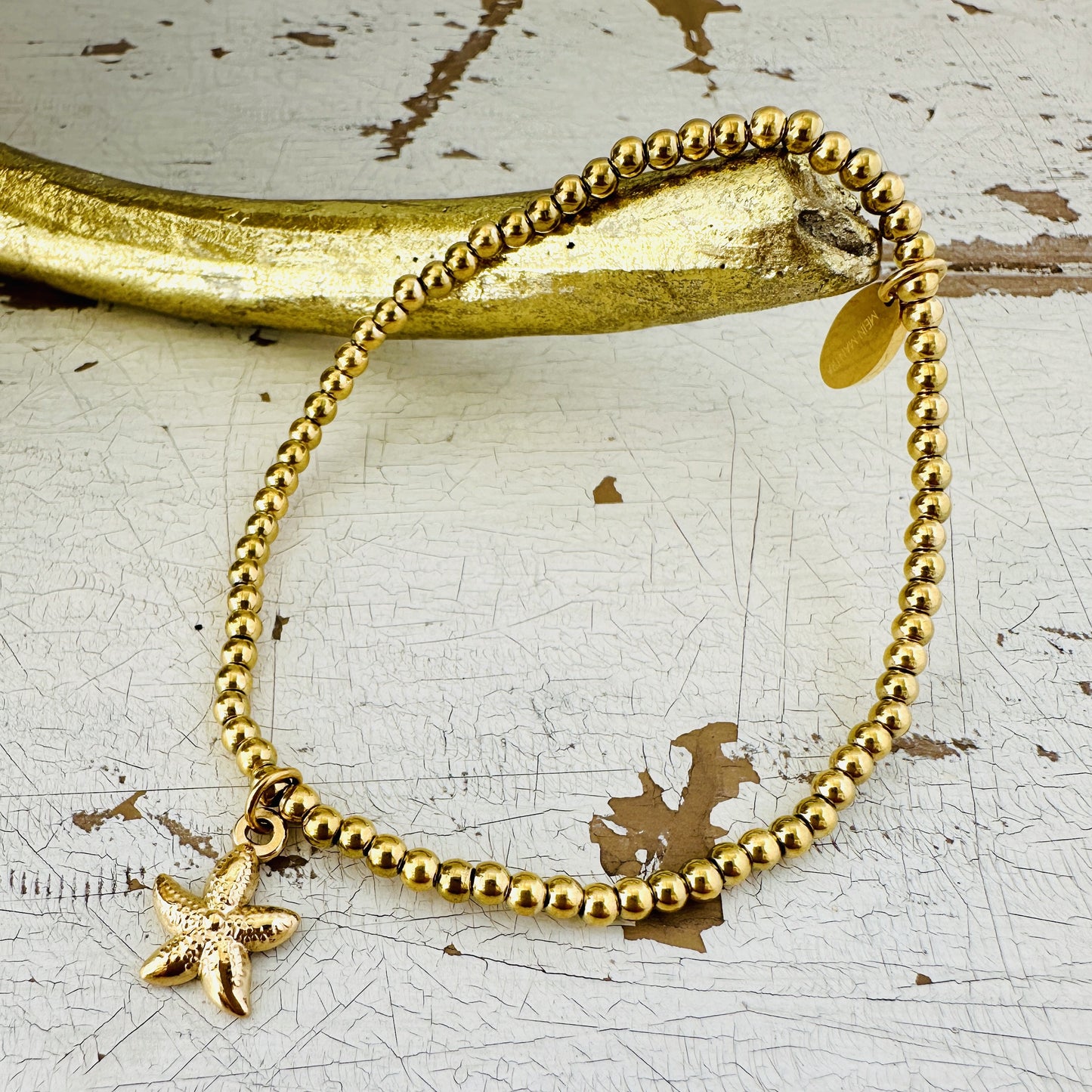 Kugelarmband mit Seestern