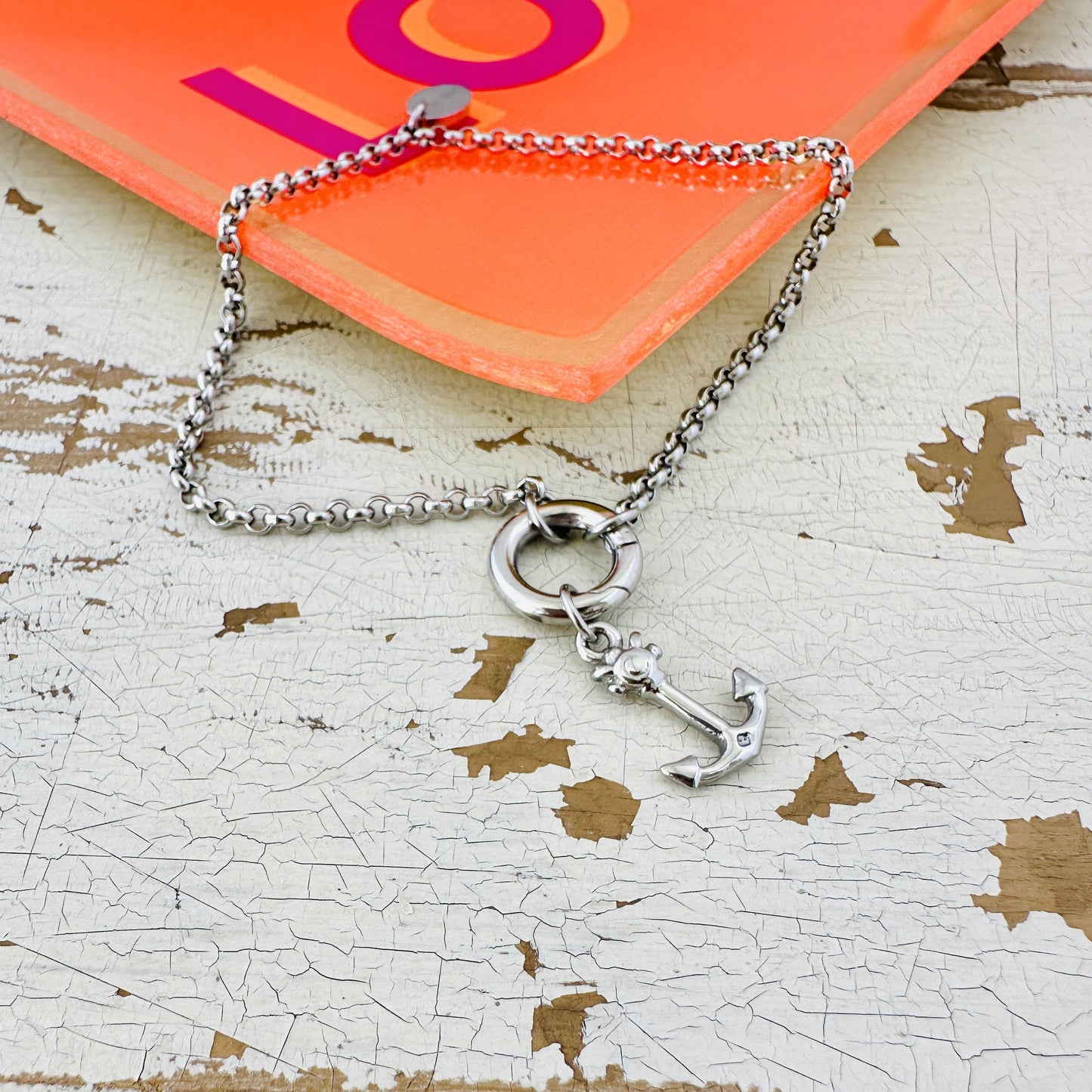 Charmarmband mit Anker