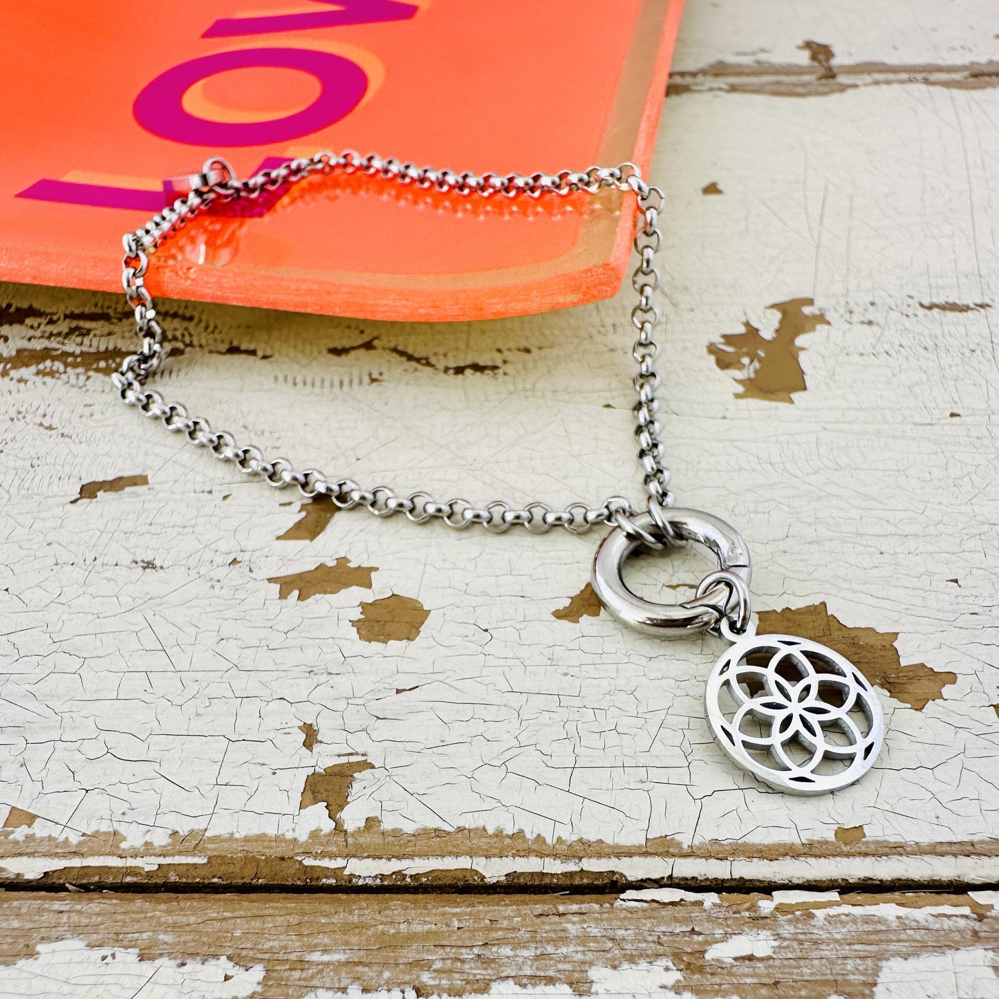 Charmarmband mit Seed of Life