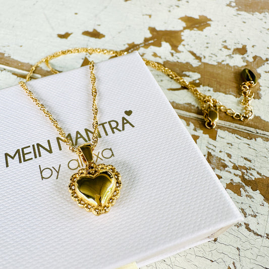 Herz mit Wellenkette