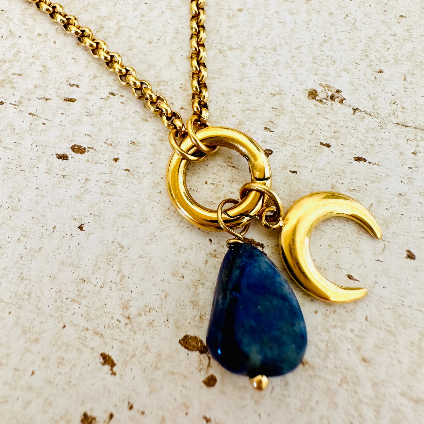 Edelsteincharm Lapislazuli