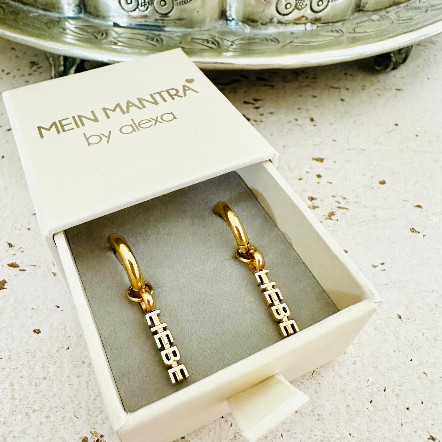 Hoop - mit LIEBE Charm