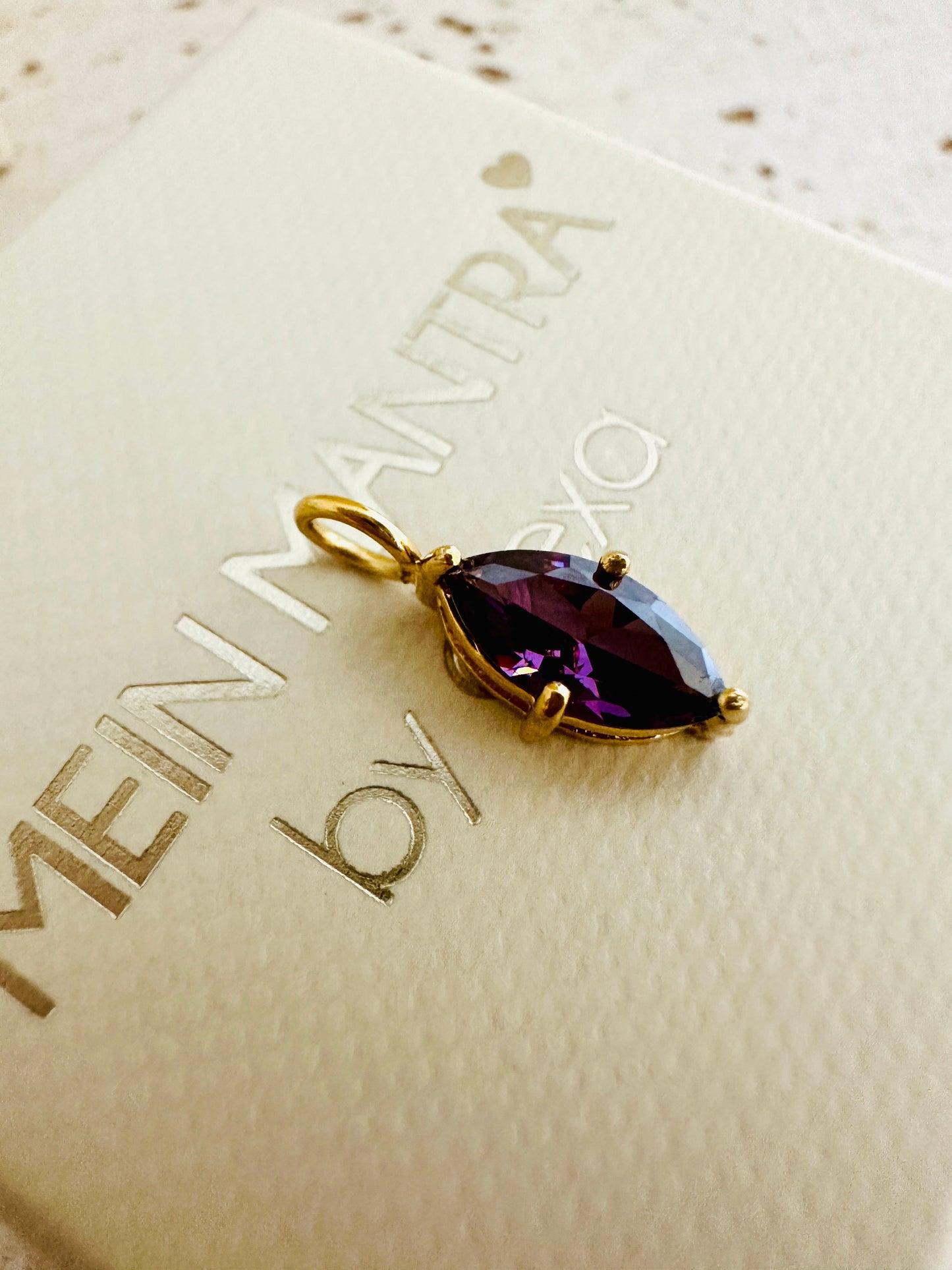 Charm Geburtsstein Februar