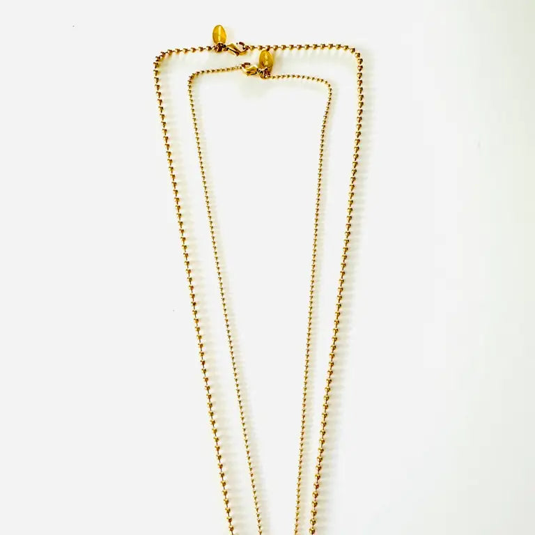 Kugelkette aus Edelstahl, versch. Farben, Stärken, Längen