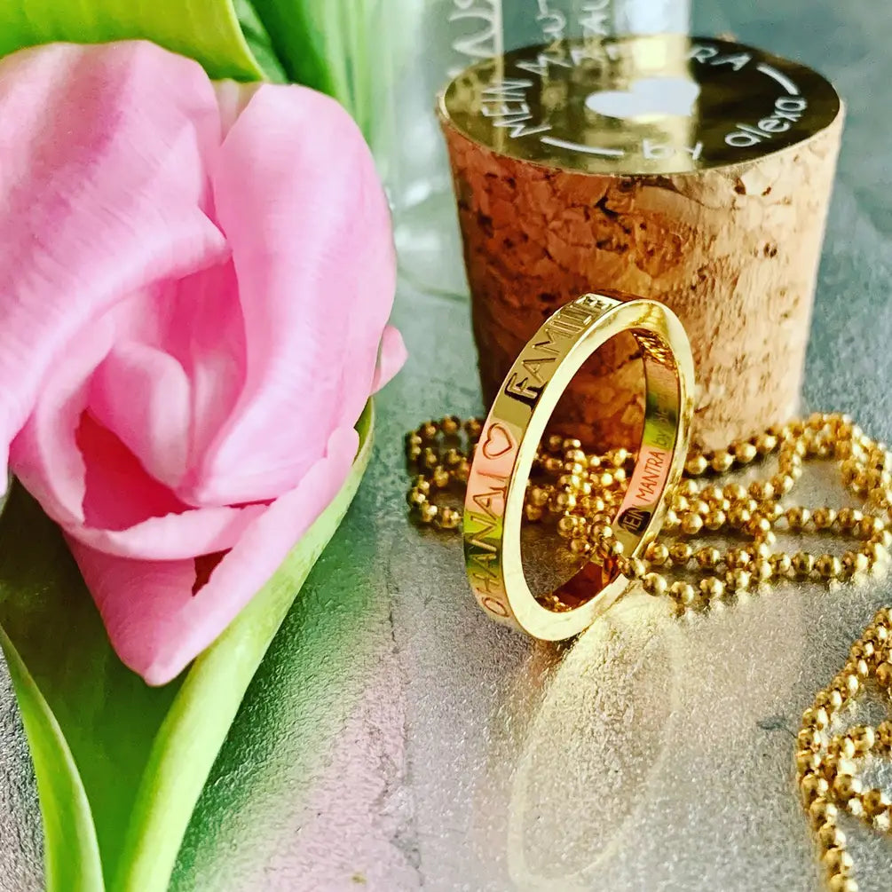 Mantraring - OHANA (HERZSYMBOL) FAMILIE