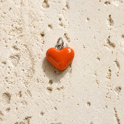 Bunter Bubble Herz Charm