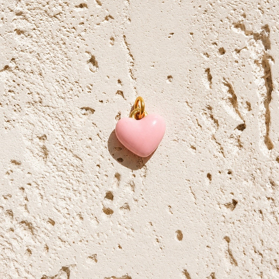 Bunter Bubble Herz Charm