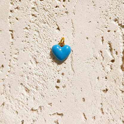 Bunter Bubble Herz Charm