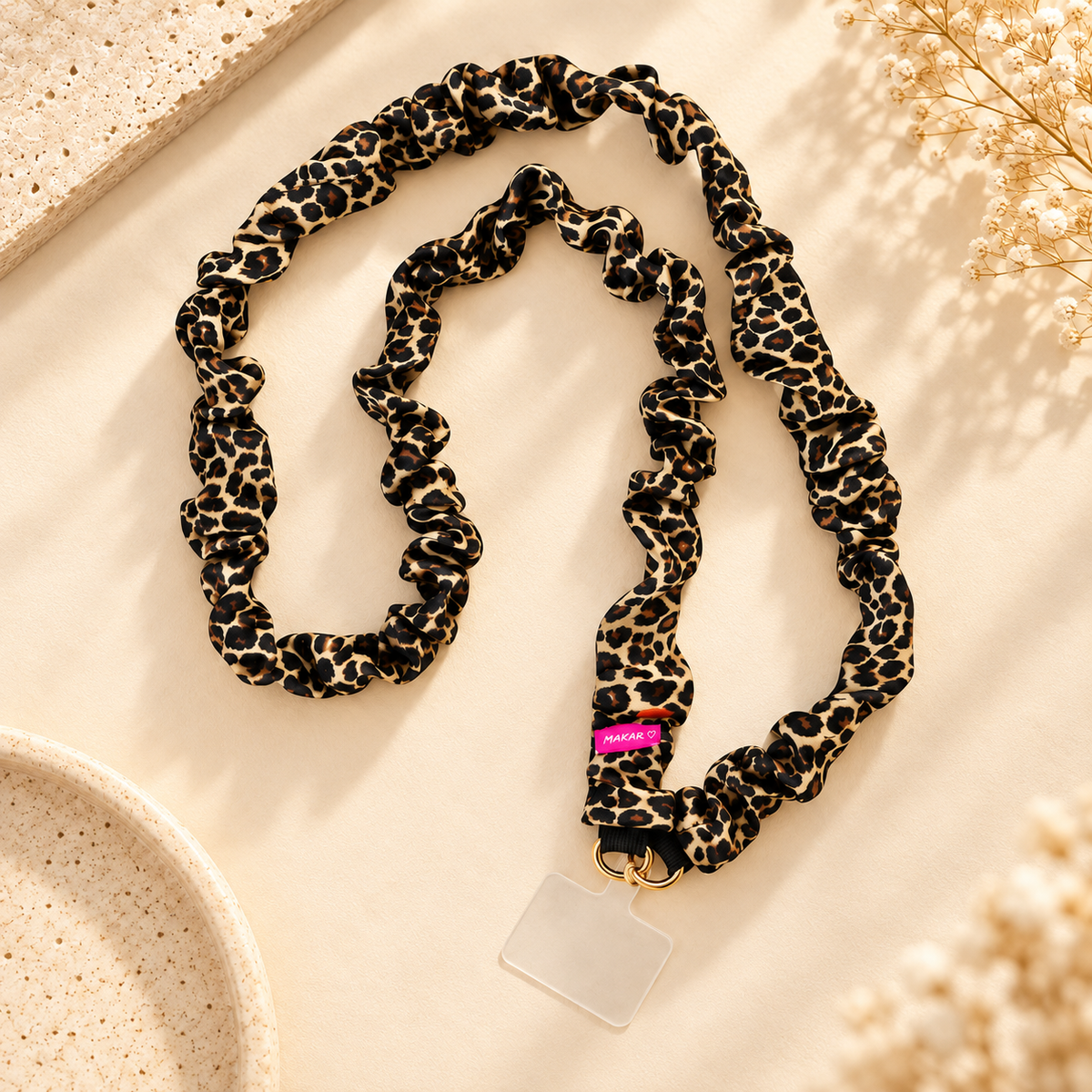 Phone Strap Leo-Cognac von MA°ALAHI