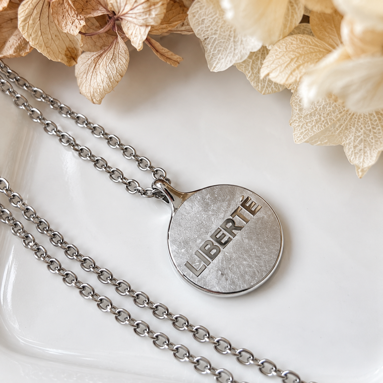 SOULWORDS Kette – LIBERTÉ - wild & frei