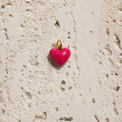 Bunter Bubble Herz Charm