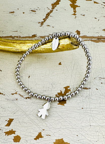 Kugelarmband mit Junge