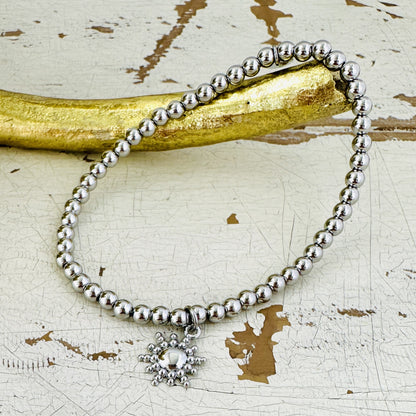 Kugelarmband mit Sonne