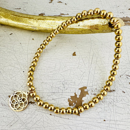 Kugelarmband mit Seed of Life