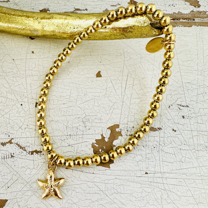 Kugelarmband mit Seestern