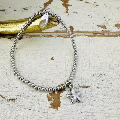 Kugelarmband mit Seestern