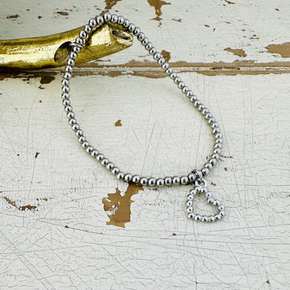 Kugelarmband mit Herz