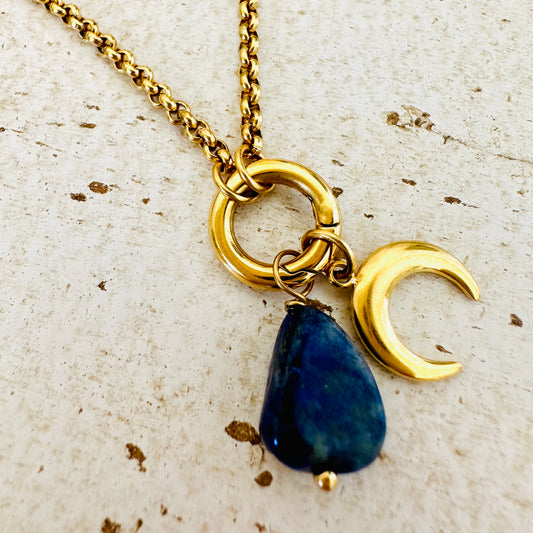 Edelsteincharm Lapislazuli
