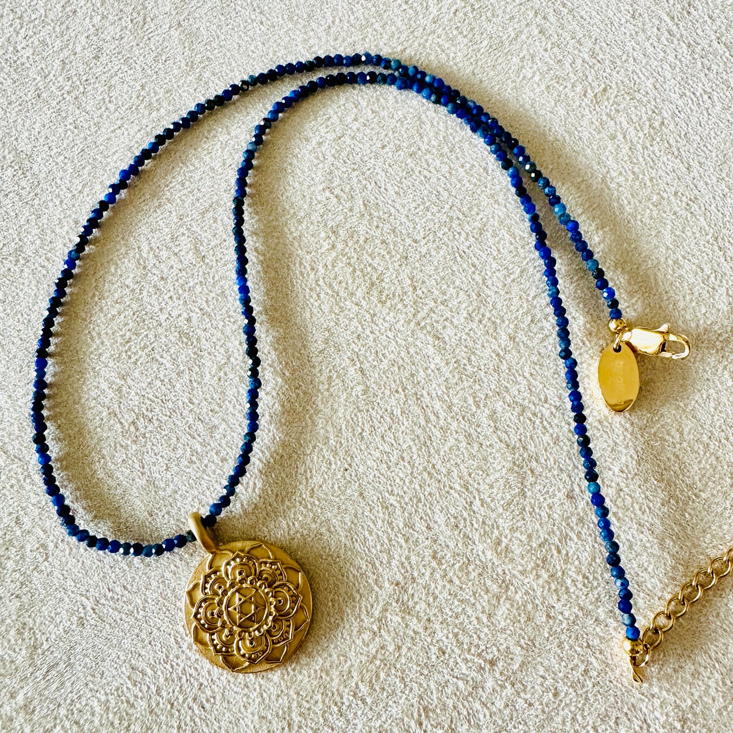 Edelsteinkette Lapislazuli