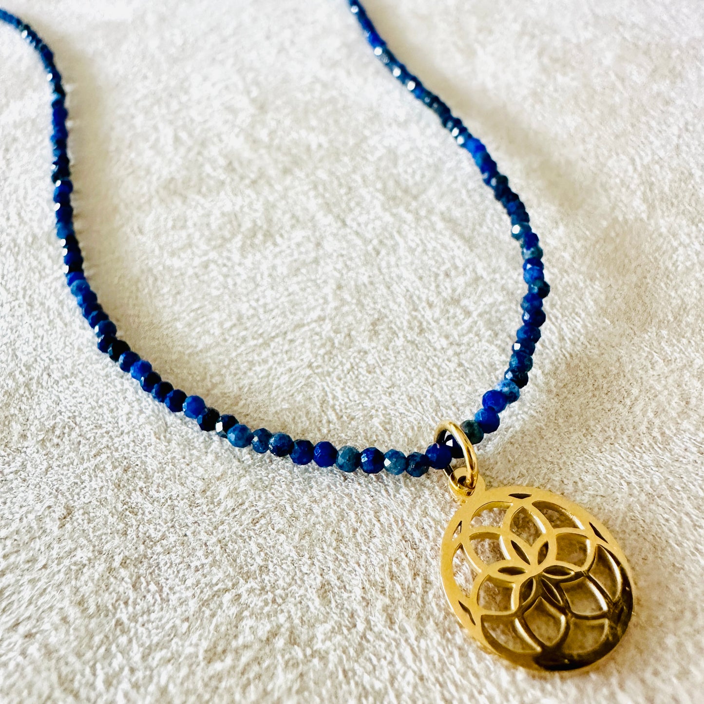 Edelsteinkette Lapislazuli