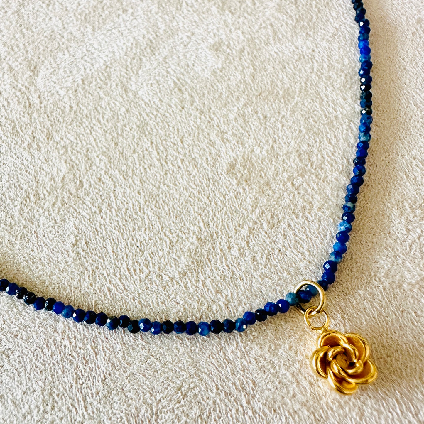 Edelsteinkette Lapislazuli