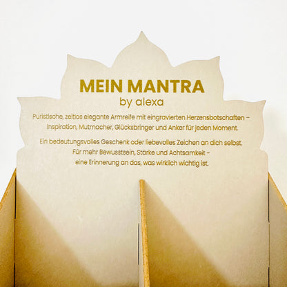 Holzdisplay - Armreife