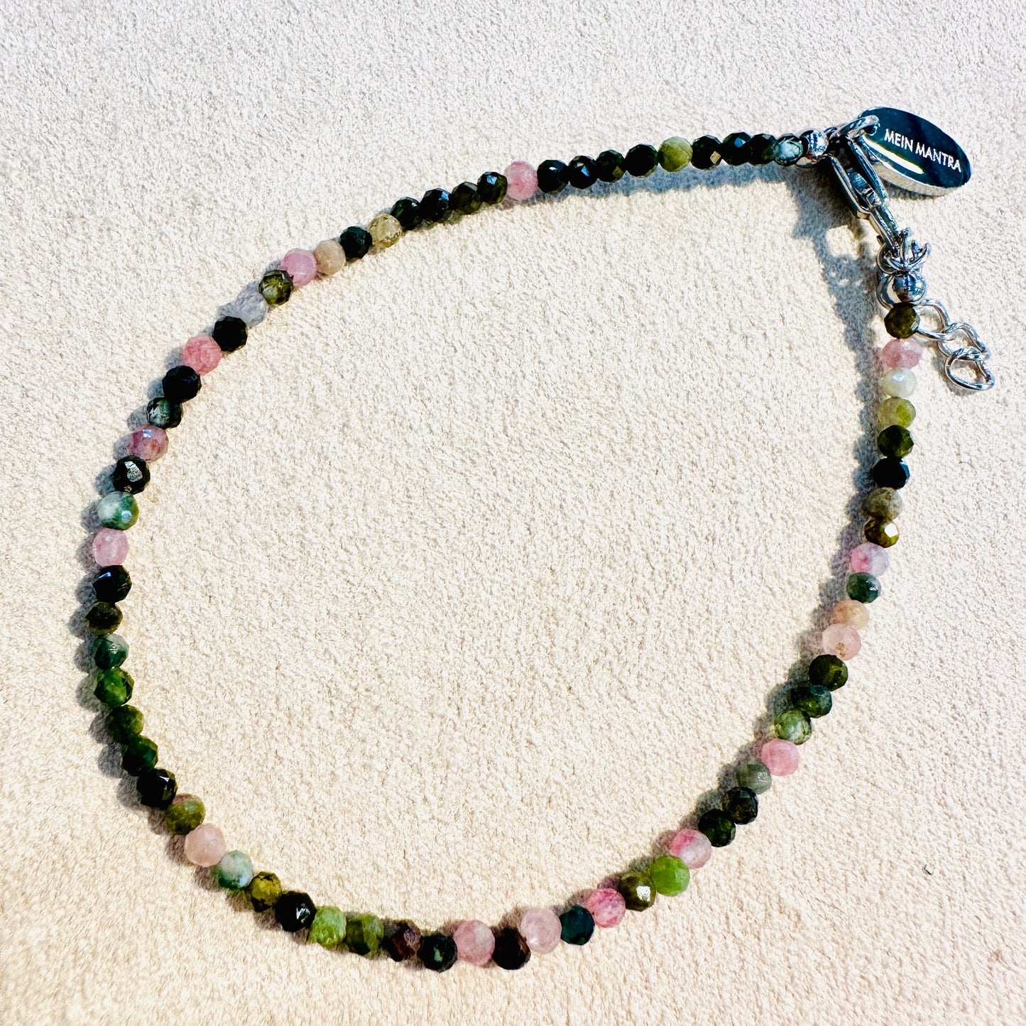 Tiny Treasure - Edelsteinarmkette bunter Turmalin