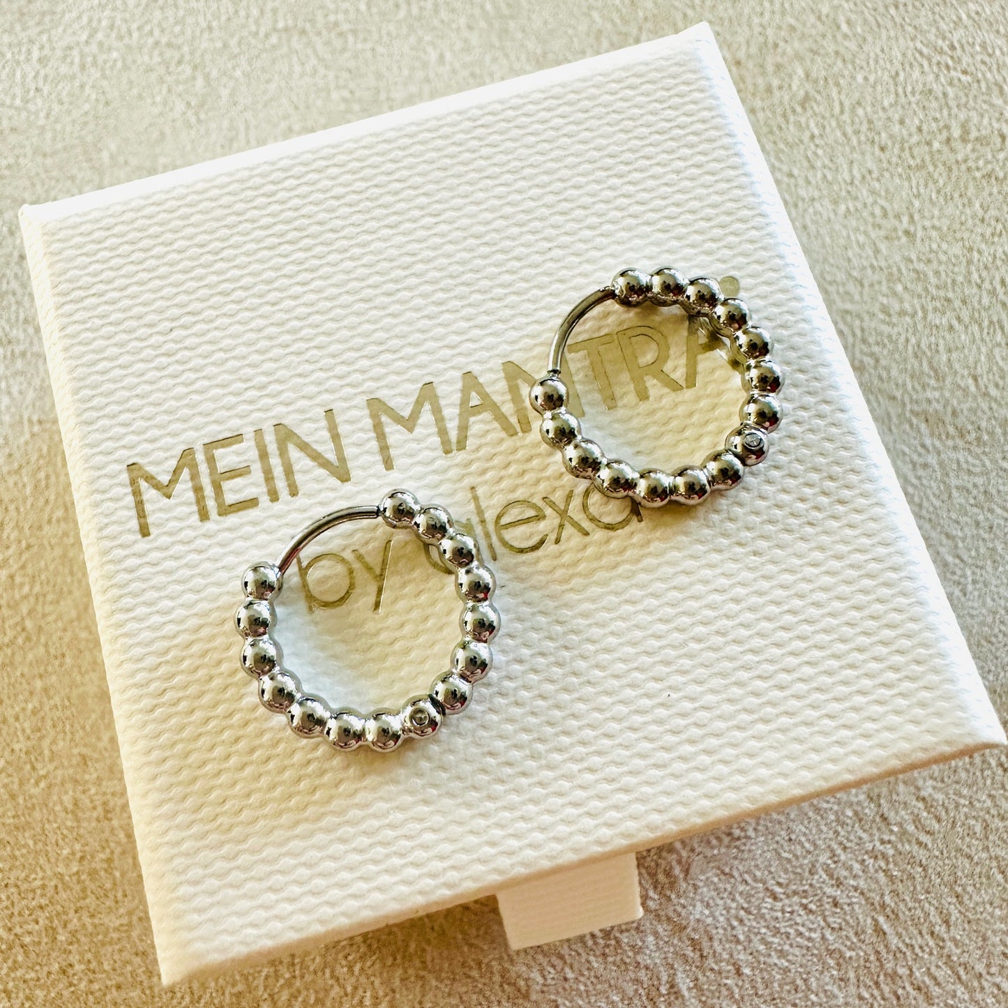 Hoop - Kugelohrringe einzeln