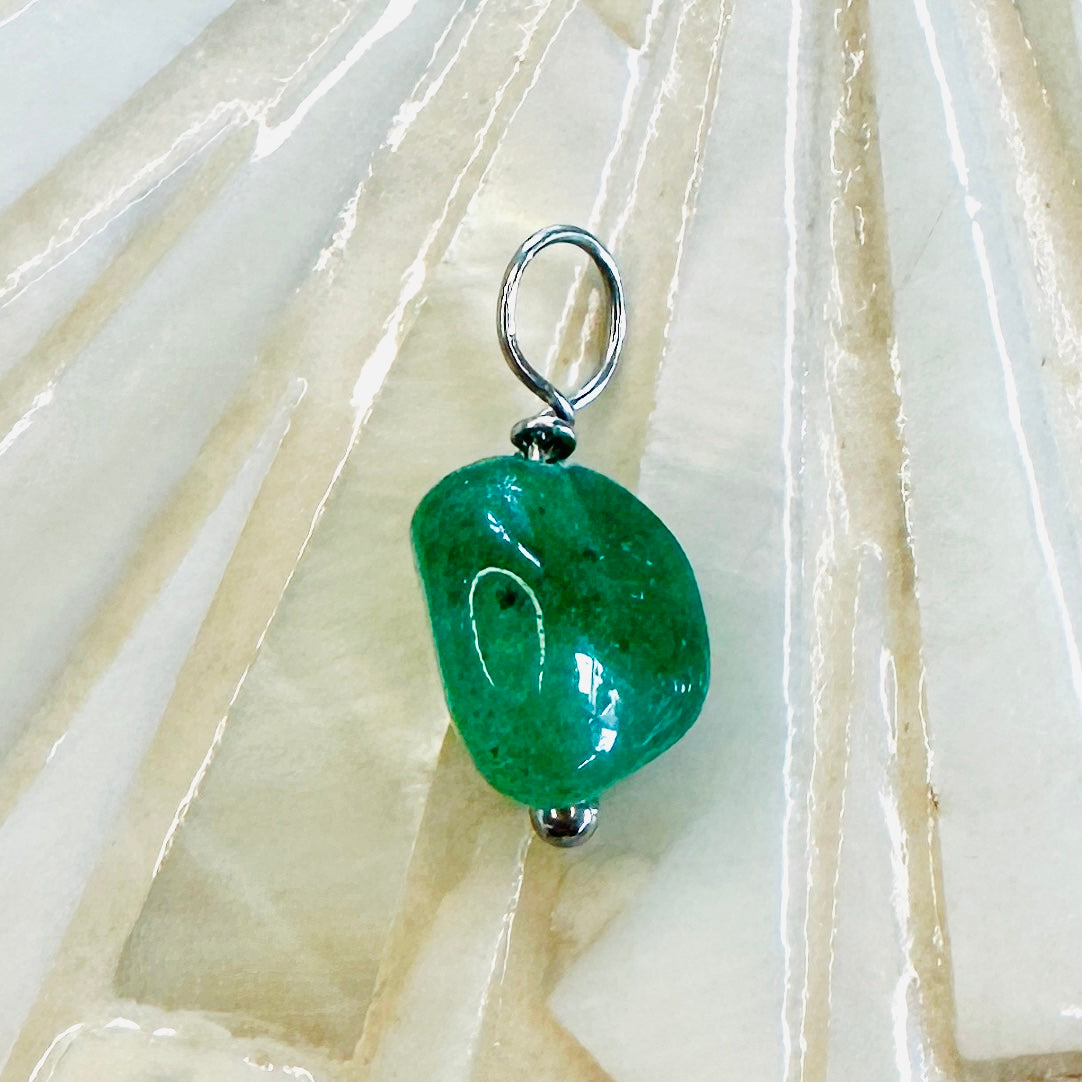 Edelsteincharm Geburtsstein Mai - Aventurin