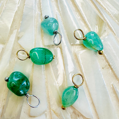 Edelsteincharm Geburtsstein Mai - Aventurin