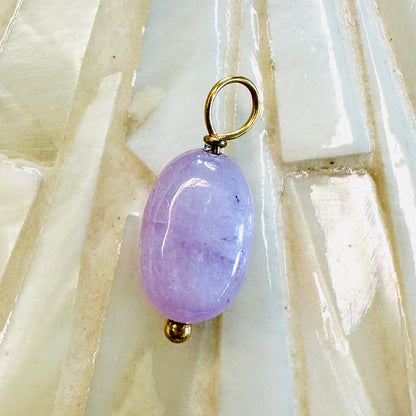 Edelsteincharm Geburtsstein Juni - Kunzit