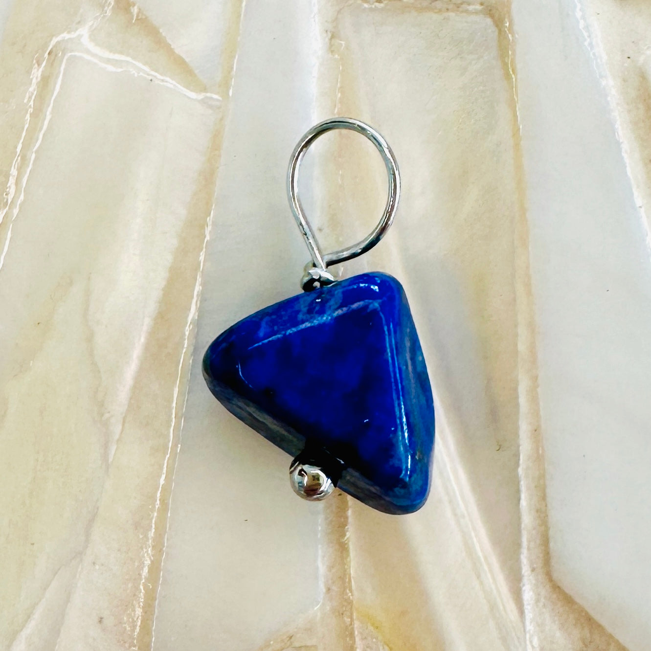 Edelsteincharm Geburtsstein September - Lapislazuli