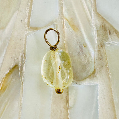 Edelsteincharm Geburtsstein November - Citrin