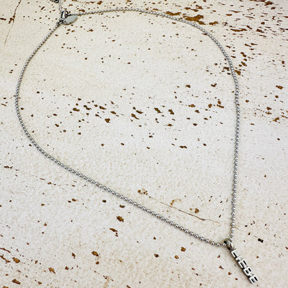 Kugelkette mit LIEBE Anhänger