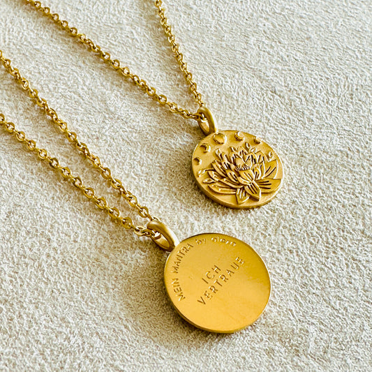 Mandala Kette. "ICH VERTRAUE"