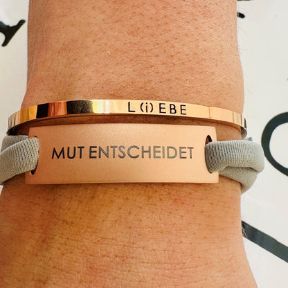 Feel Free  Armband - MUT ENTSCHEIDET