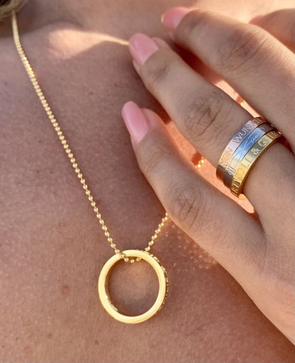 Mantraring - WERTVOLL & GELIEBT