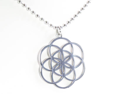 Seed of Life Anhänger mit Kugelkette