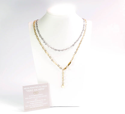 Herz an Herz - Kette