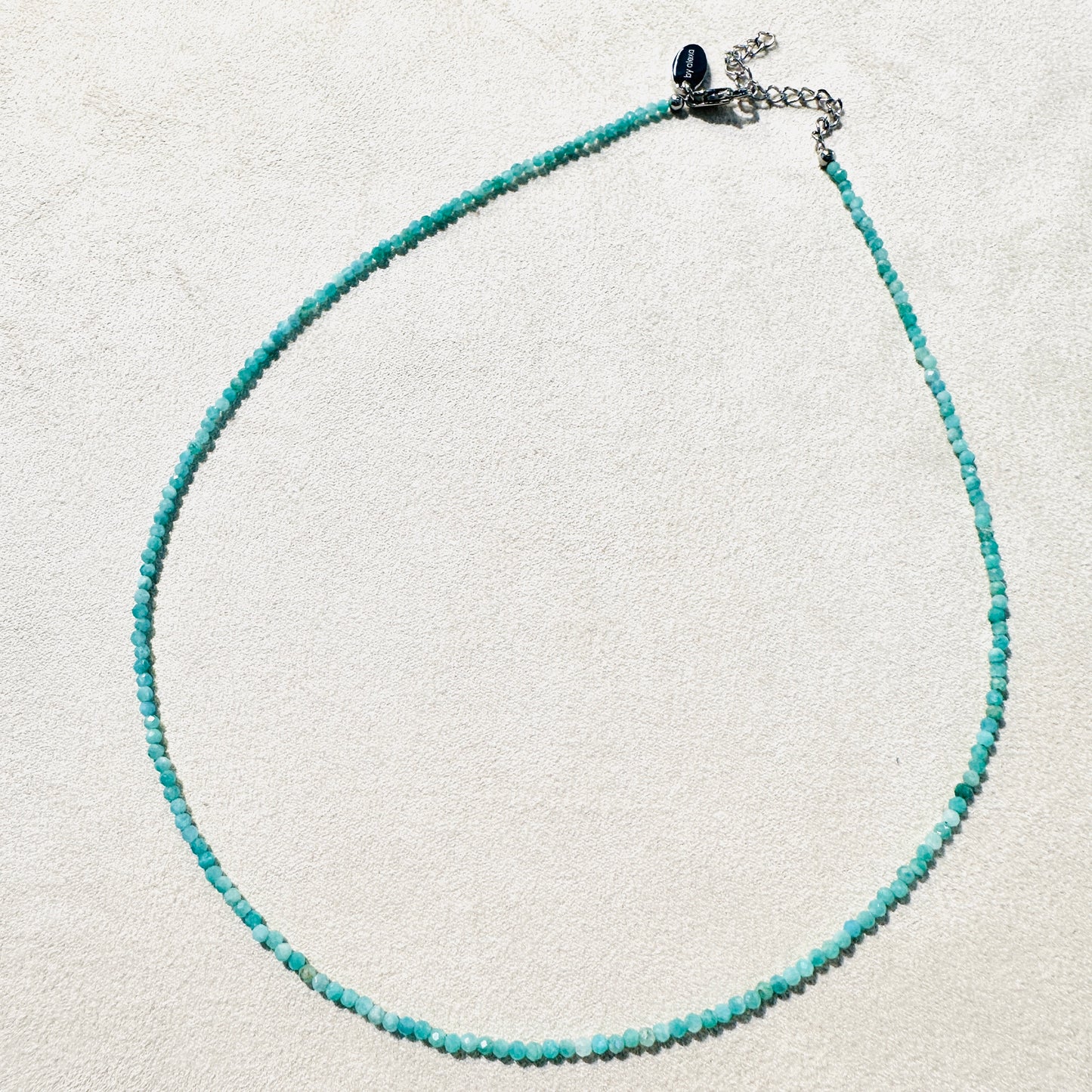 Tiny Treasure - Edelsteinkette Amazonit