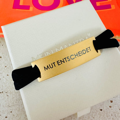 Feel Free  Armband - MUT ENTSCHEIDET