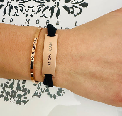 Feel Free Armband  - I KNOW I CAN