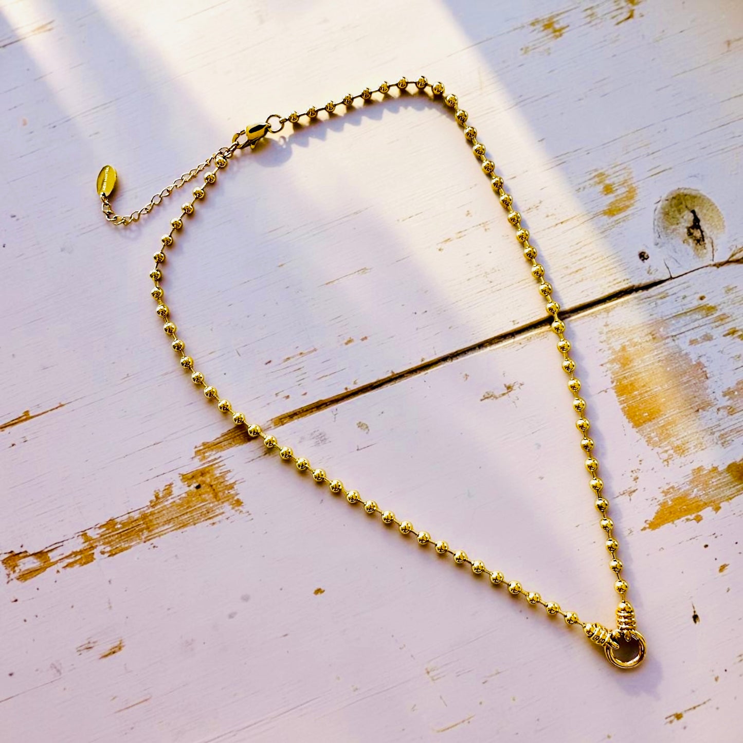 Kugelkette mit Rundkarabiner