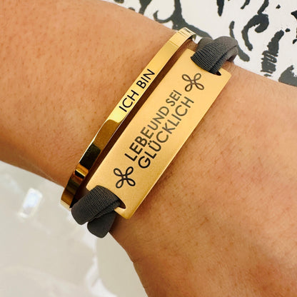 Feel Free Armband - LEBE UND SEI GLÜCKLICH